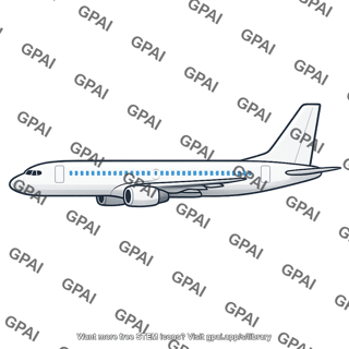 Commercial jet airliner