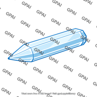 Ice crystal bullet