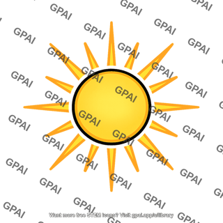 Sun icon