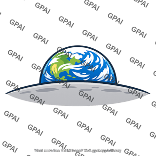 Ufo with earth dome