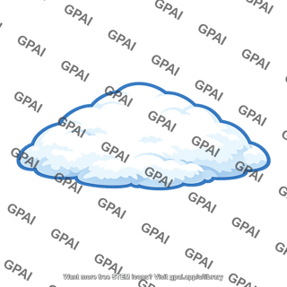 Fluffy cloud