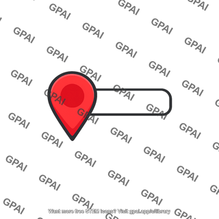 Map pin with label