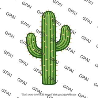 Dry climate cactus