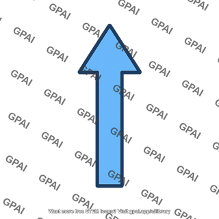Air push arrow upward