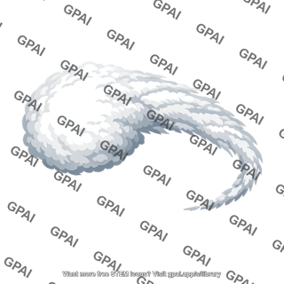 Satellite image comma cloud