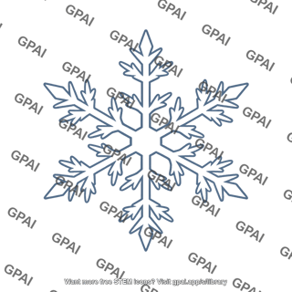 Snowflake crystal