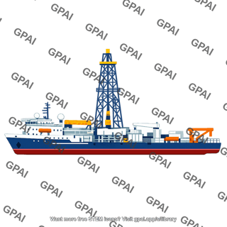Drilling ship