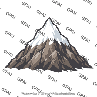 Mountain snowcapped