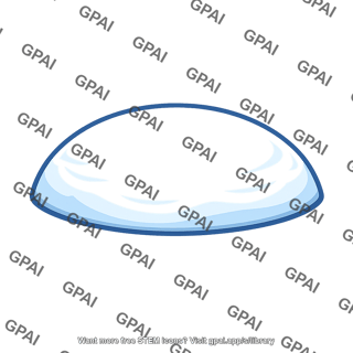Polar cap globe segment