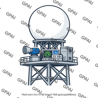 Weather radar station
