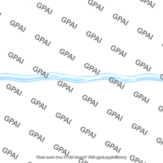 Wavy blue line