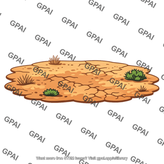 Arid surface
