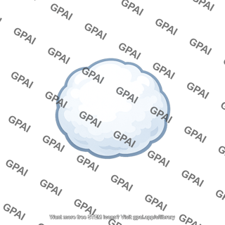 Fluffy cloud