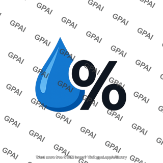 Probability of precipitation symbol
