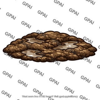 Thawed soil
