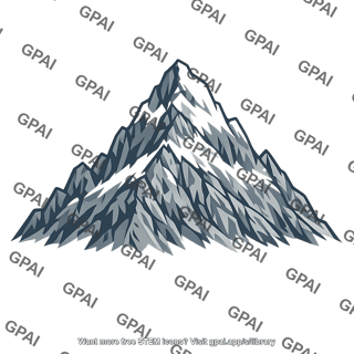 Snow capped mountain