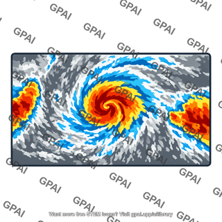 Infrared satellite imagery