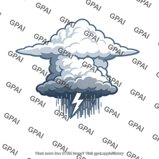 Single cell thunderstorm