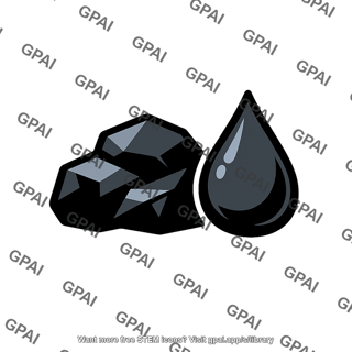 Fossil fuel coal oil