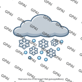 Winter precipitation cloud