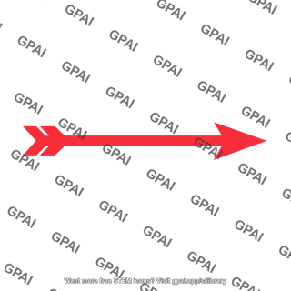 Wind direction arrow red
