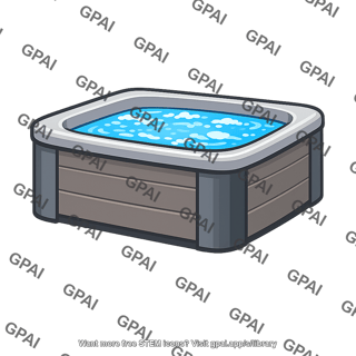 Outdoor hot tub