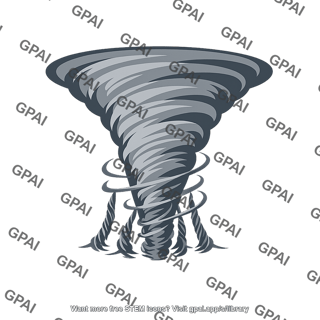 Multiple vortex tornado