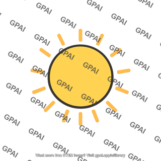 Overhead noon sun