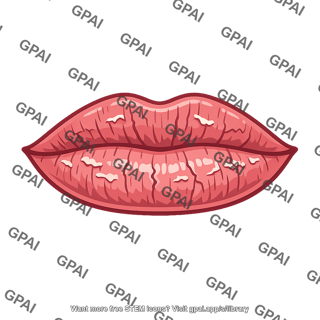 Chapped lips