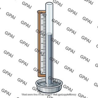 Mercury barometer