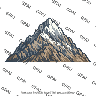 Snow capped mountain