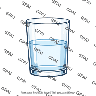 Glass of water