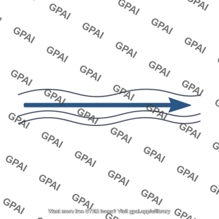 Geostrophic wind arrow