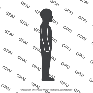 Human silhouette profile