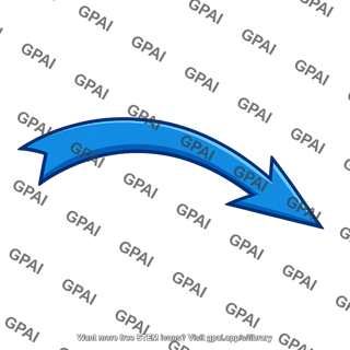 Cold air advection arrow