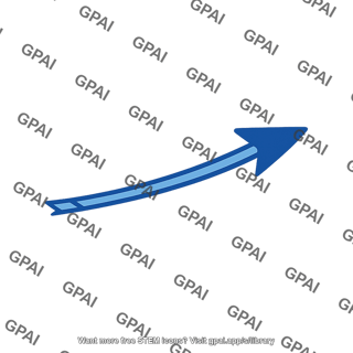 Surface wind arrow