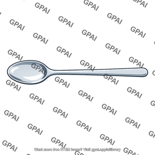 Metal spoon