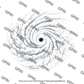 Satellite image tropical cyclone