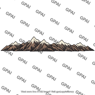 Snow capped mountains