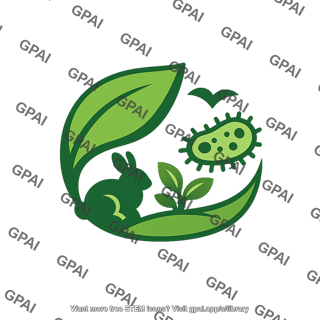 Biosphere life emblem