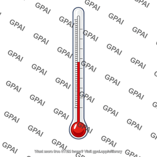 Dry bulb thermometer