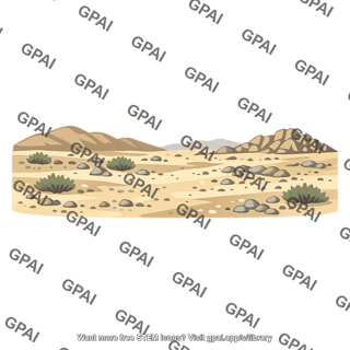 Midlatitude desert