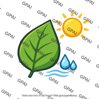 Humid subtropical climate icon