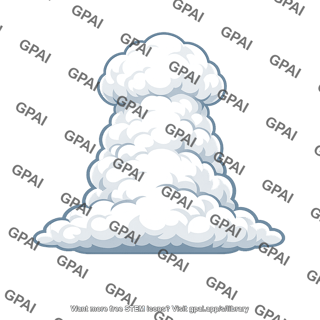 Cumulus cloud towering