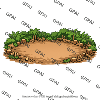 Human made clearing