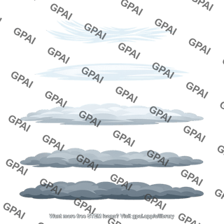 Warm front cloud sequence