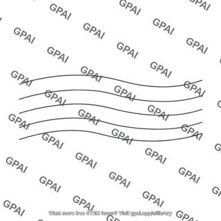 Contour line widely spaced