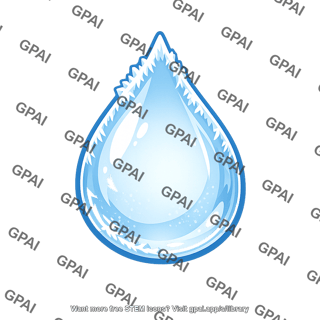 Droplet frozen