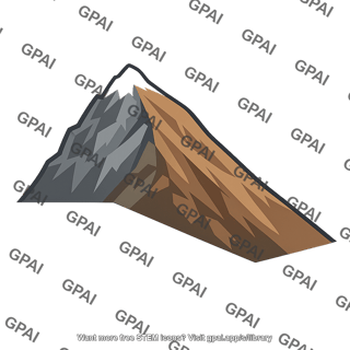 Snow capped mountain