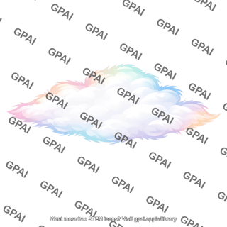 Iridescent cloud